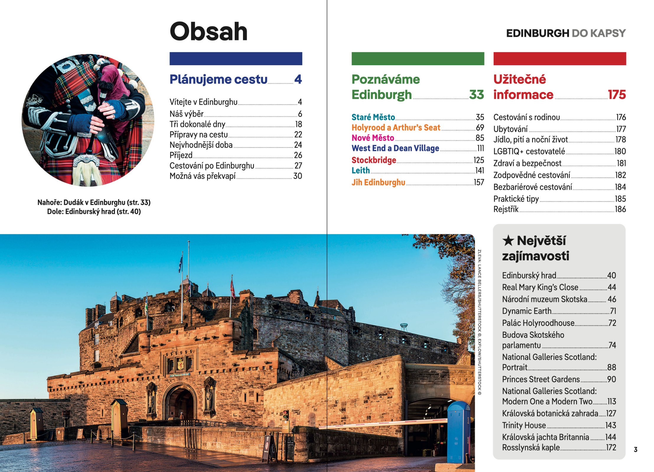 Edinburgh do kapsy