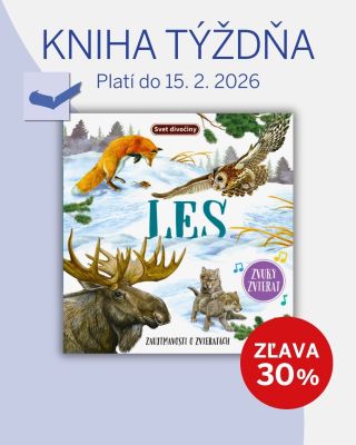 Knihou týždňa so zľavou 30 % je Svet divočiny Les 🦌 Započúvajte sa do zvukov divočiny a objavujte množstvo zaujímavostí o...