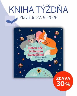𝐊𝐧𝐢𝐡𝐚 𝐭𝐲́𝐳̌𝐝̌𝐧𝐚 𝐬𝐨 𝐳𝐥̌𝐚𝐯𝐨𝐮 𝟑𝟎 % 📚✨ 𝐃𝐨𝐛𝐫𝐮́ 𝐧𝐨c – 𝐓𝐫𝐛𝐥𝐢𝐞𝐭𝐚𝐯𝐚́ 𝐡𝐯𝐢𝐞𝐳𝐝𝐢𝐜̌𝐤𝐚 🌙⭐ Milé leporelo s trblietavou hviezdičkou je ako...