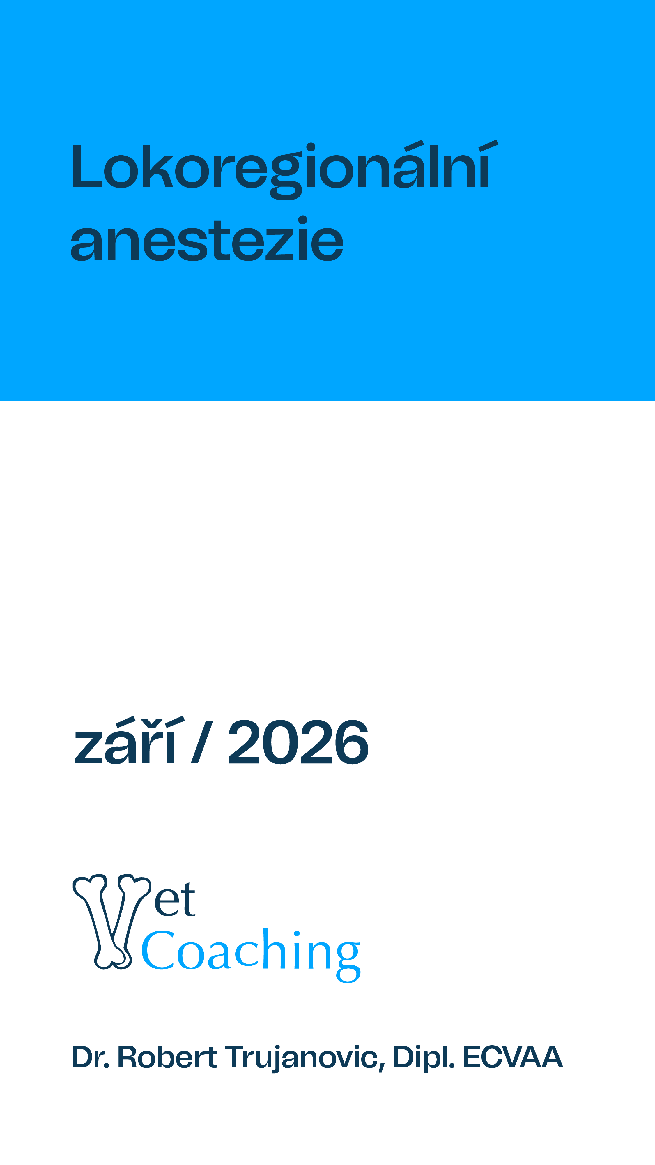 lokoregionální anestezie
