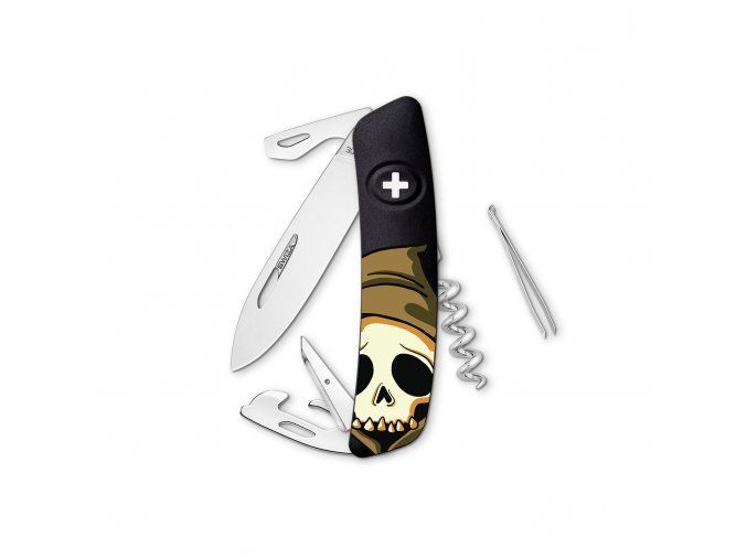 3107 swiza d03 skull head black