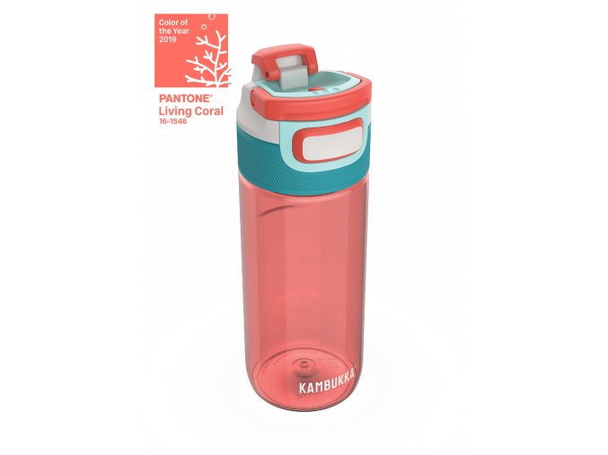water bottle elton 500ml living coral above color of the year 0