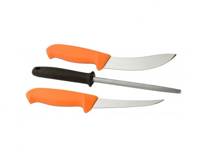 105 1 morakniv hunting set 3000 orange