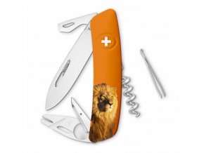 10137 swiza svycarsky kapesni nuz tt03 lion wildlife