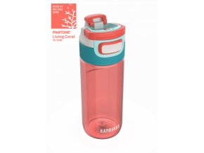 water bottle elton 500ml living coral above color of the year 0