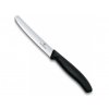 Nůž na rajčata Victorinox, 11 cm, černý