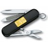 22905 kapesni mini nuz klicenka victorinox classic 58 mm gold ignot zlato darkove baleni