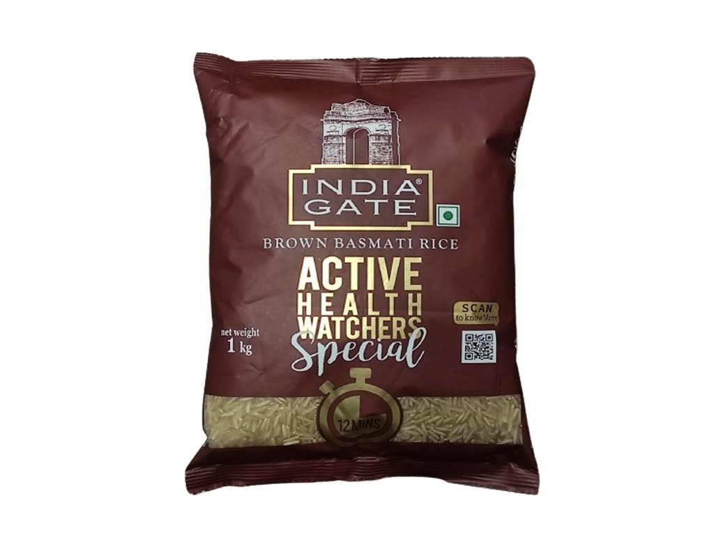 INDIA GATE Brown Basamti Rice 1Kg Swagat Indian Grocers