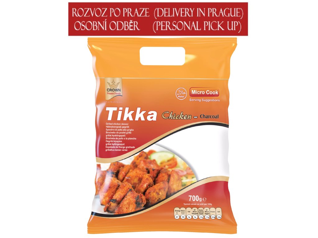 CROWN Chicken Tikka Charcoal 700g Swagat Indian Grocers