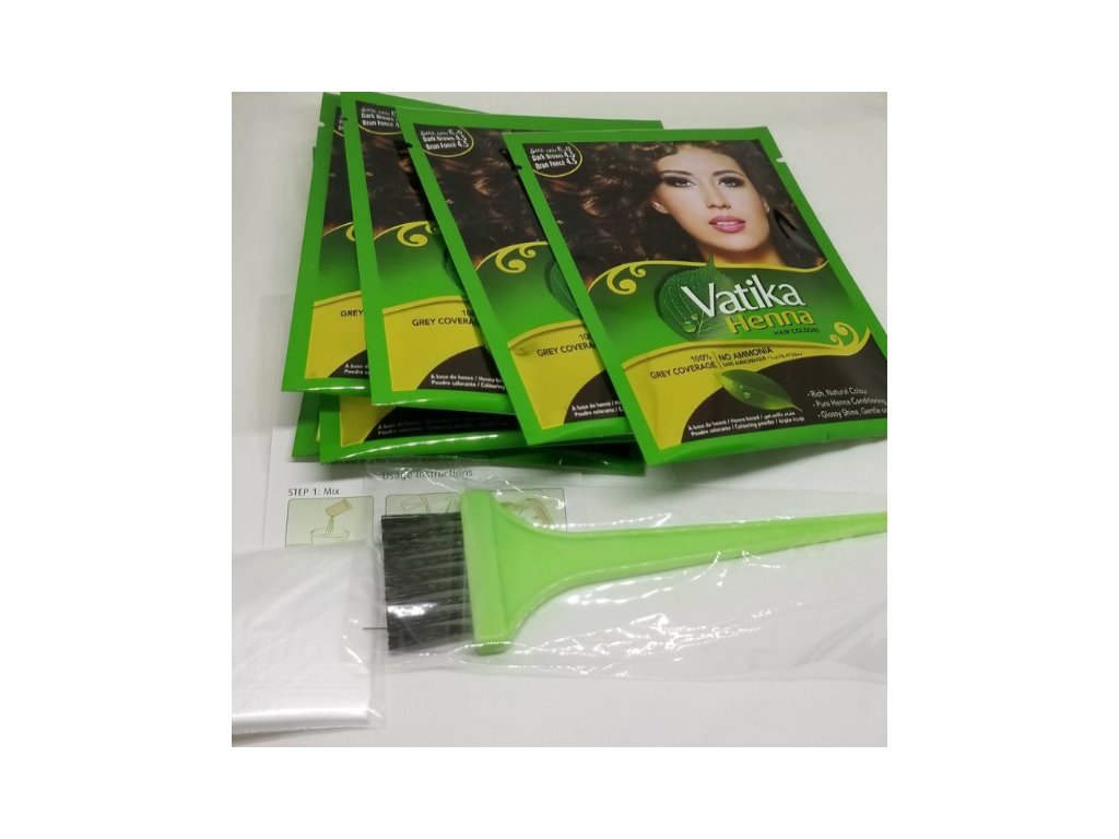 VATIKA Henna Rich Black Hair Colour 6x10g - Swagat Indian Grocers VATIKA Henna Rich Black Hair Colour 6x10g - Swagat Indian Grocers