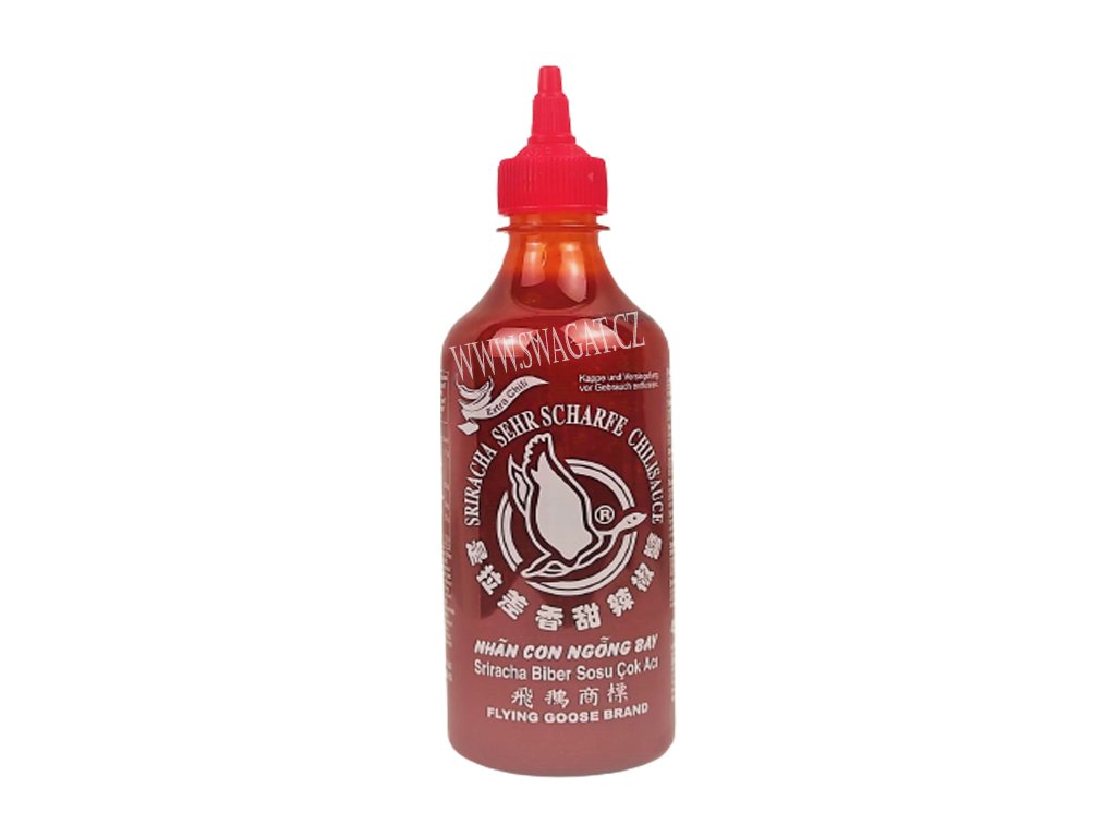 FLYING GOOSE Sriracha extra pálivá chilli omáčka 455 ml