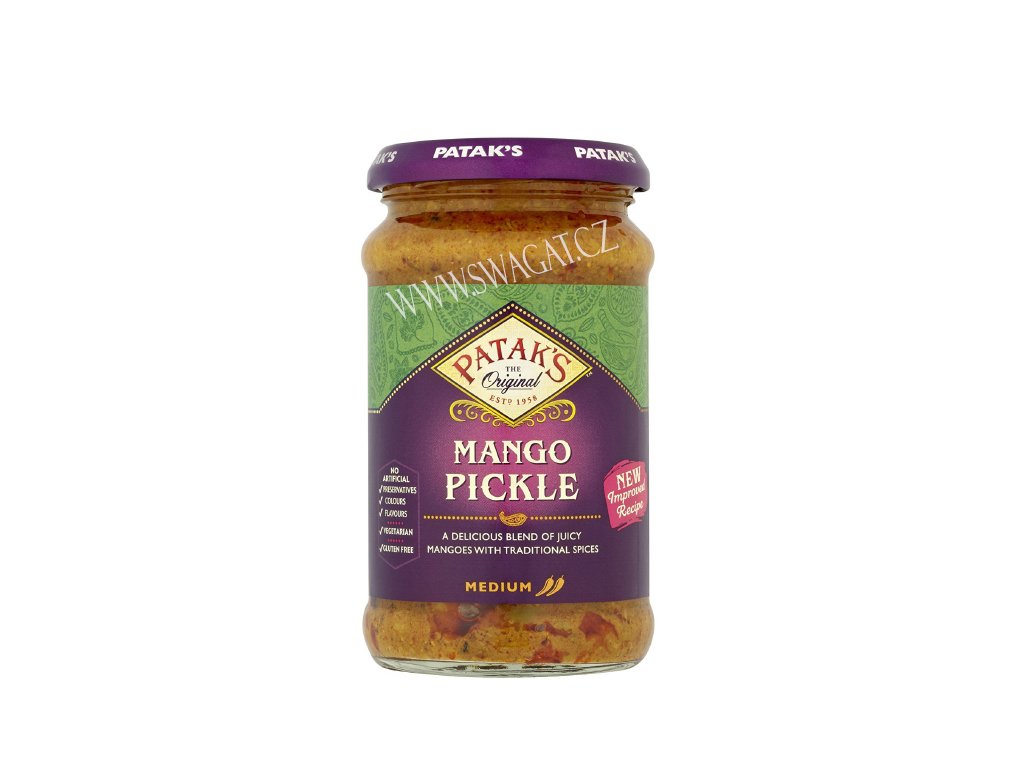 PATAK'S Mango Pickle Medium 283g