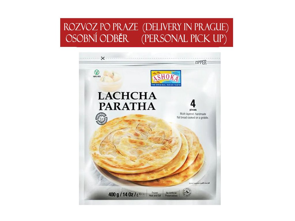 ASHOKA Lacha Paratha 400g (4ks) - Swagat Indian Grocers
