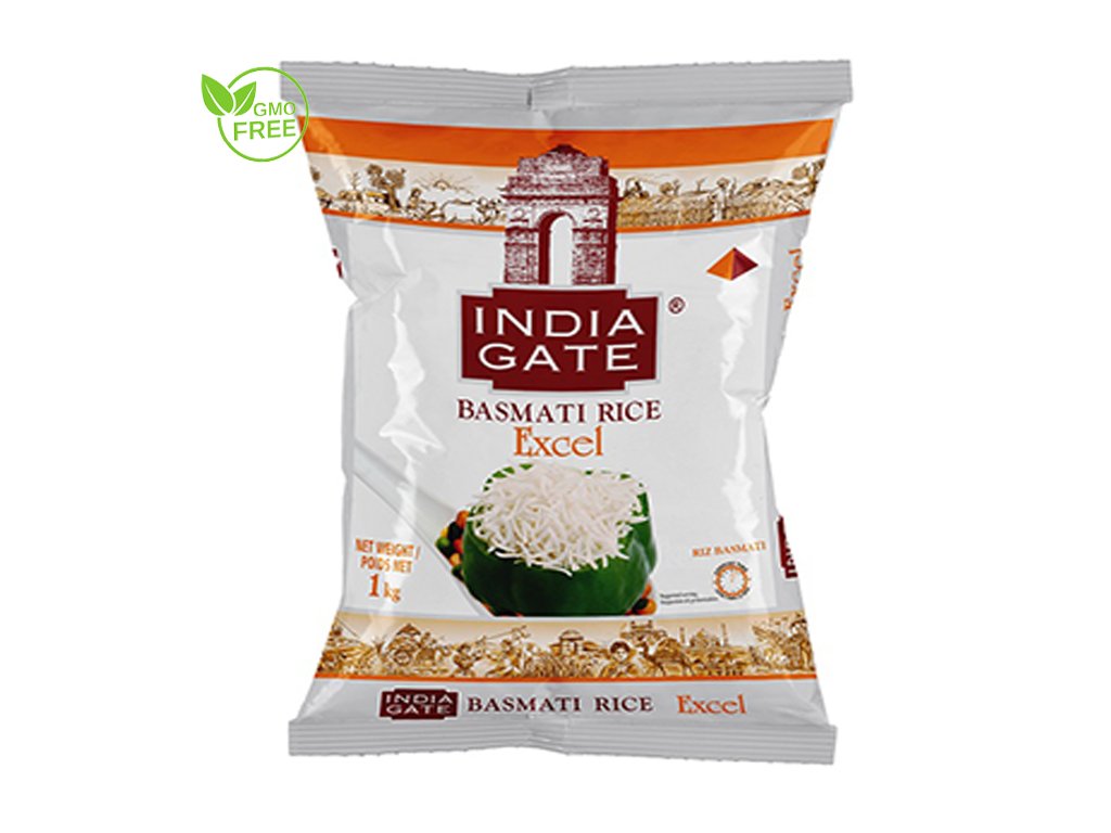 INDIA GATE Basmati rýže Excel XXL 1Kg