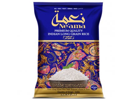 NE'AMA Indická dlouhozrnná rýže Basmati Premium 5Kg