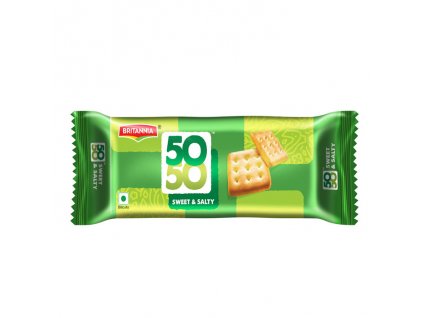 BRITANNIA 50-50 Sweet & Salty Biscuits 62,8g