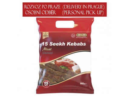 CROWN Meat Charcoal Seekh Kebab 900g (15pcs)