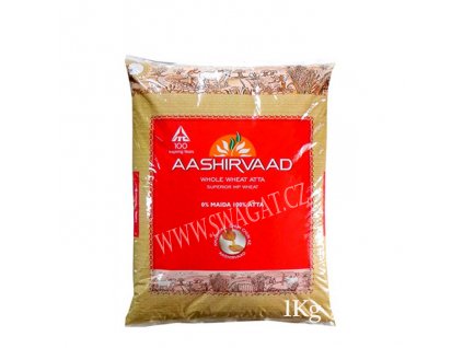 AASHIRVAAD Atta-Celozrnná pšeničná mouka 1kg