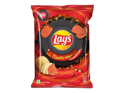 lays sizzlin hot 50g