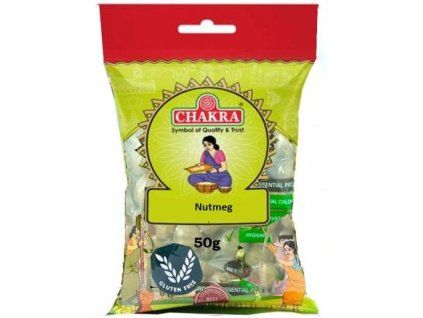 Chakra Nutmeg Whole 50g