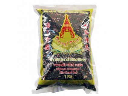 Royal Thai Černá lepkavá rýže (Black Glutinous Rice) 1kg