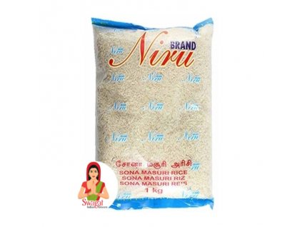 Niru Brand Sona Masoori rýže 1Kg