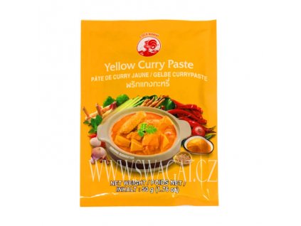 COCK BRAND Žlutá kari pasta 50g