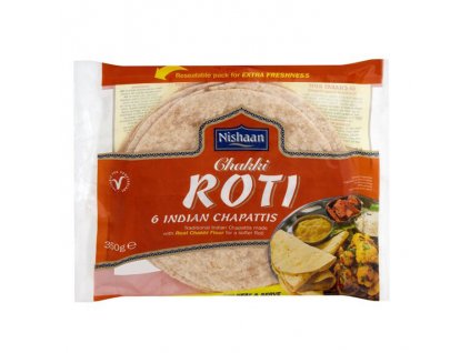 NISHAAN Chakki Roti 6psc (350g)