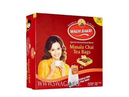 WAGH BAKR Masala Tea 100 tea bags (200g)