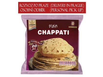 CROWN Chapati rodinné balení 1200g (20ks)
