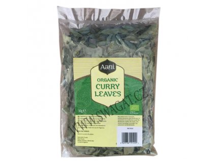 BIO Kari listy (Organic Curry Leaves), AANI 30g