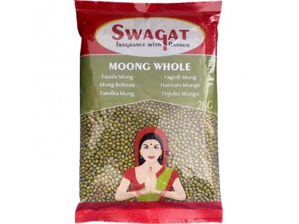 SWAGAT Moong Whole - fazole 2kg
