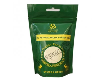 HEALING NATURE Organic Ashwagandha Powder 100g