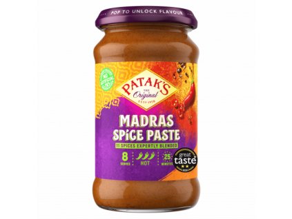 Madras pasta pálivá (Madras Paste Spice), PATAK`S 283g