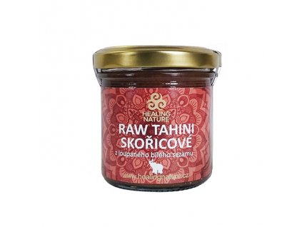 HEALING NATURE RAW Tahini skořícové 165ml