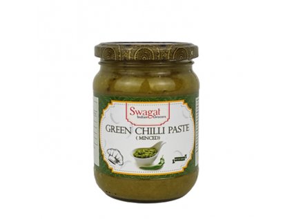 SWAGAT Minced Green Chilli Paste 300g