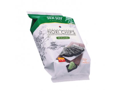 SEN SOY Nori Chips Wasabi 4,5g
