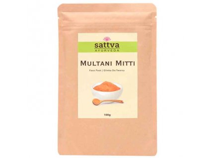 SATTVA Multani Mitti hlína na obličej 100g
