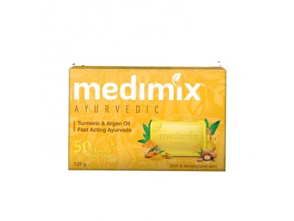 MEDIMIX Ajurvédské mýdlo s kurkumou a arganovým olejem 125g