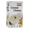 Ashoka Coconut Chutney 4 x 70 g Cup Net Wt. 280g