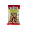 Integrate 100g text directly printed onto the packet surface in the corner as part of the packaging design