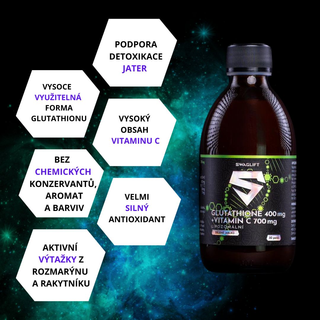 SWAGLIFT Lipozomln Glutathione 400 mg + Vitamin C 700 mg 300 ml | SWAGLIFT