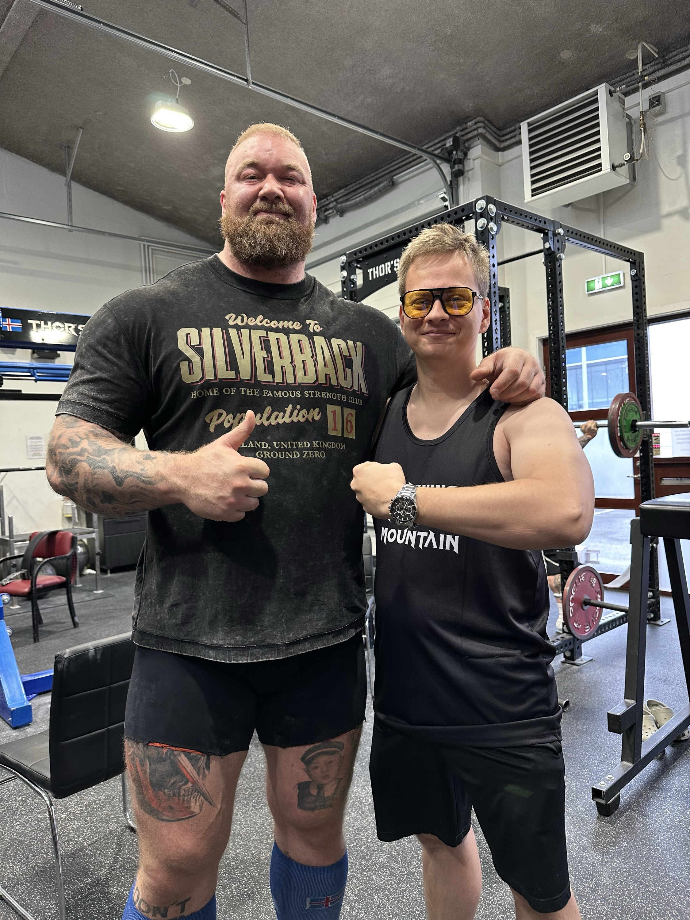 Hafþór Júlíus Björnsson - trénink SWAGLIFT DAY 2026