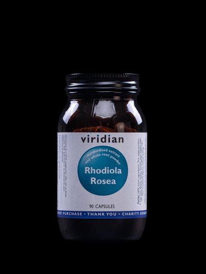 Viridian Rhodiola Rosea 90 kapslí