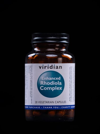 Viridian Enhanced Rhodiola Complex 30 kapslí