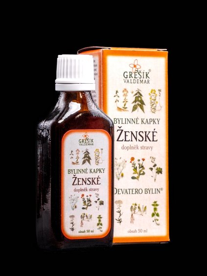 Ženské kapky grešík 1 min