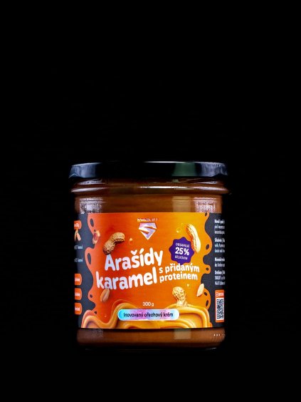 arašídy karamel krém 3 min
