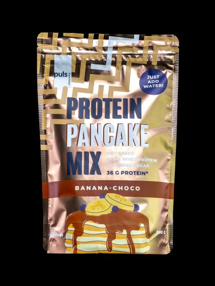 protein pancake mix banana choco