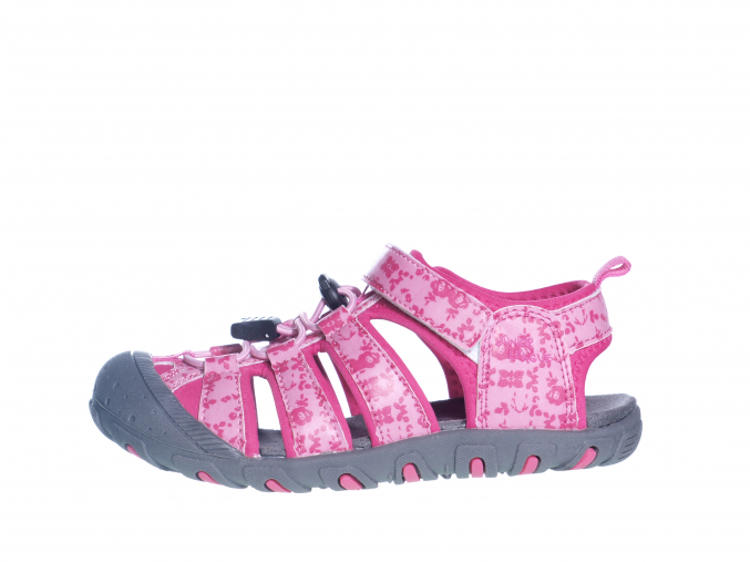 dětské sportovní sandálky L 81/201-069 48 (Velikost 35, barva 48 fuxia)