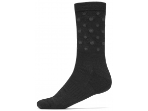 Active Merino Sock Spots Black Grey